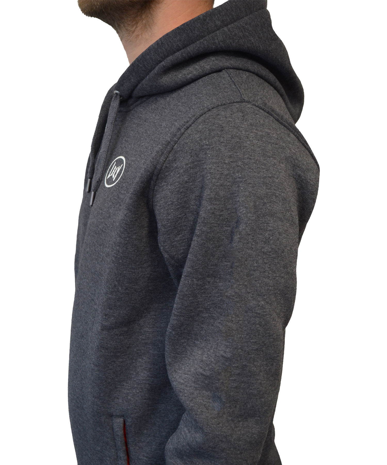 Weste Unisex grau organic/ recycled